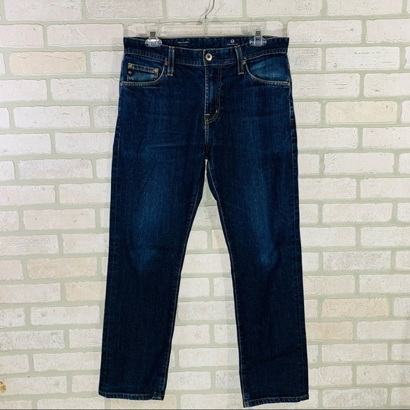 Ag Adriano Goldschmied The Everett Slim Straight Leg Jeans Size 32x32 - Picture 3 of 10